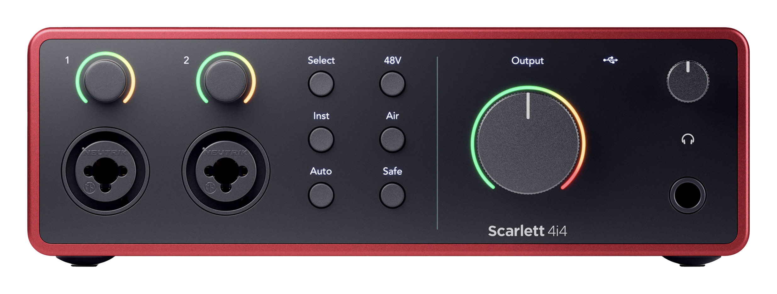 Focusrite Scarlett Solo 4th Gen 2x2 USB Audio Interface, 4th
